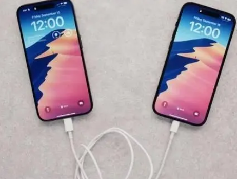 平潭苹果15维修店分享iPhone15可以给安卓充电吗