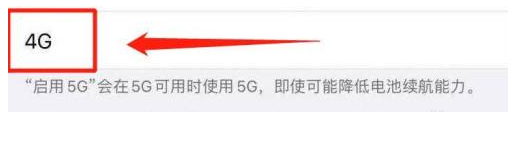 平潭苹果13维修分享iPhone 13恒定4G设置方法 